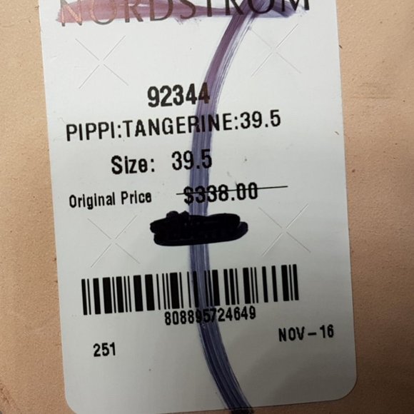 Joie 'Pippi' Sandal, Tangerine Leather, Womens Size 9.5 / 39.5 - Picture 11 of 11